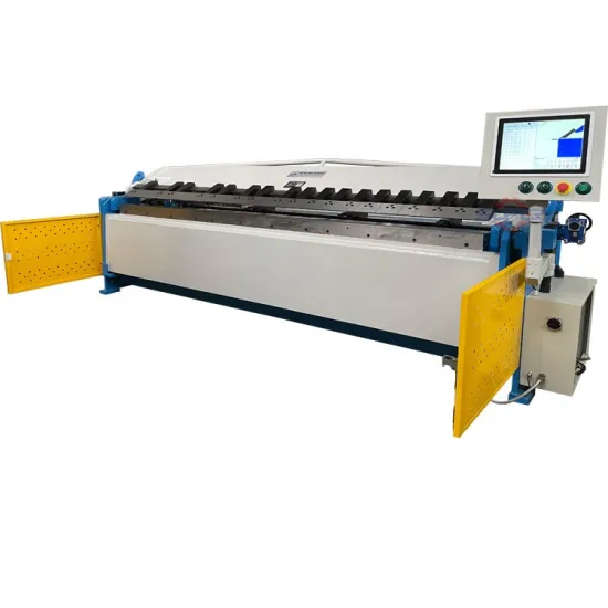 Hydraulic CNC Sheet Metal Hem Folder for 2*2500mm Touch Panel Auto Bender
