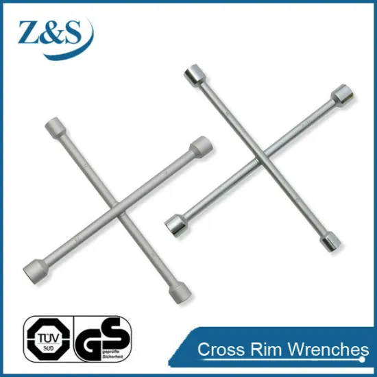 Cross Rim Wrenches(Silver Plated) Cross Wrench