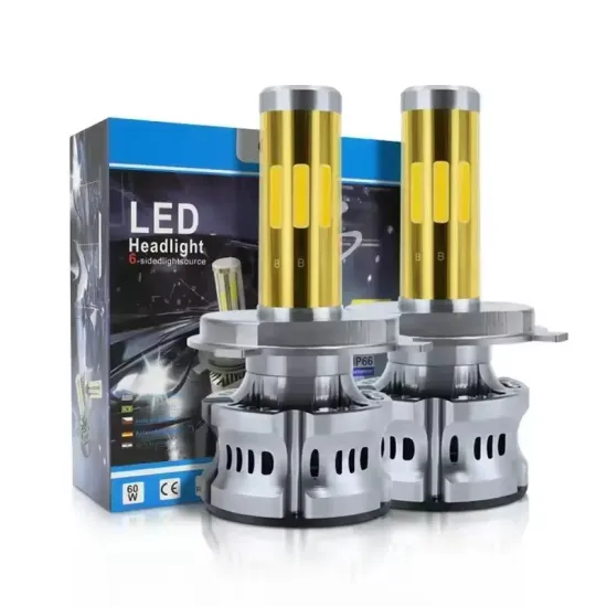 Super Bright 8-Sided Car Light: High Lumen N8 H4 LED Headlight for Auto