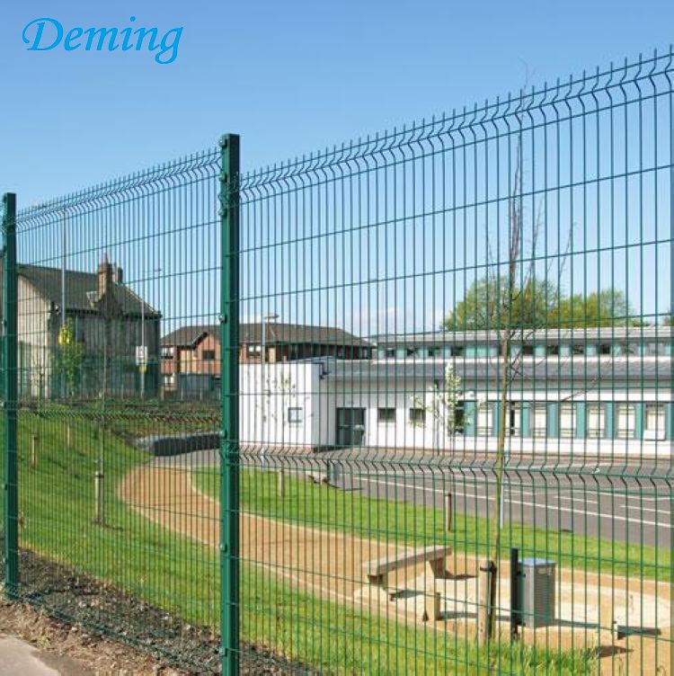 3 Curve PVC Coated Welded Wire Mesh Fence