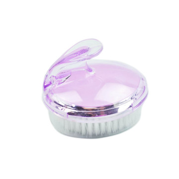 Round Plastic Scalp Brush with Soft PP Bristles: A Comprehensive Haircare Tool for Gentle Shampooing and Scalp Massaging