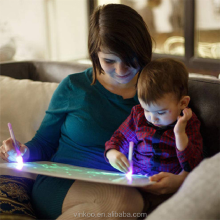 Suron fluorescente escribiendo tableta educativa juguetes divertidos