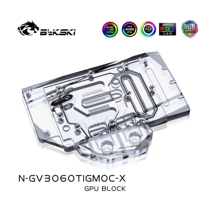 Bykski GPU Block for GIGABYTE RTX 3060/3060Ti GAMING Eagle OC 8G VGA Water Cooler
