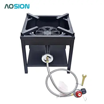 AOSION Outdoor Cast Iron Propane grill