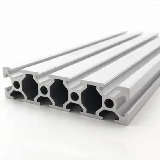 8020 Silver Black Aluminum T Slot Extrusion Profile for Framing
