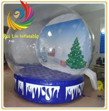 The newest product For christmas/winter/exhibition/advertising/commerce promotion inflatable snow ball
