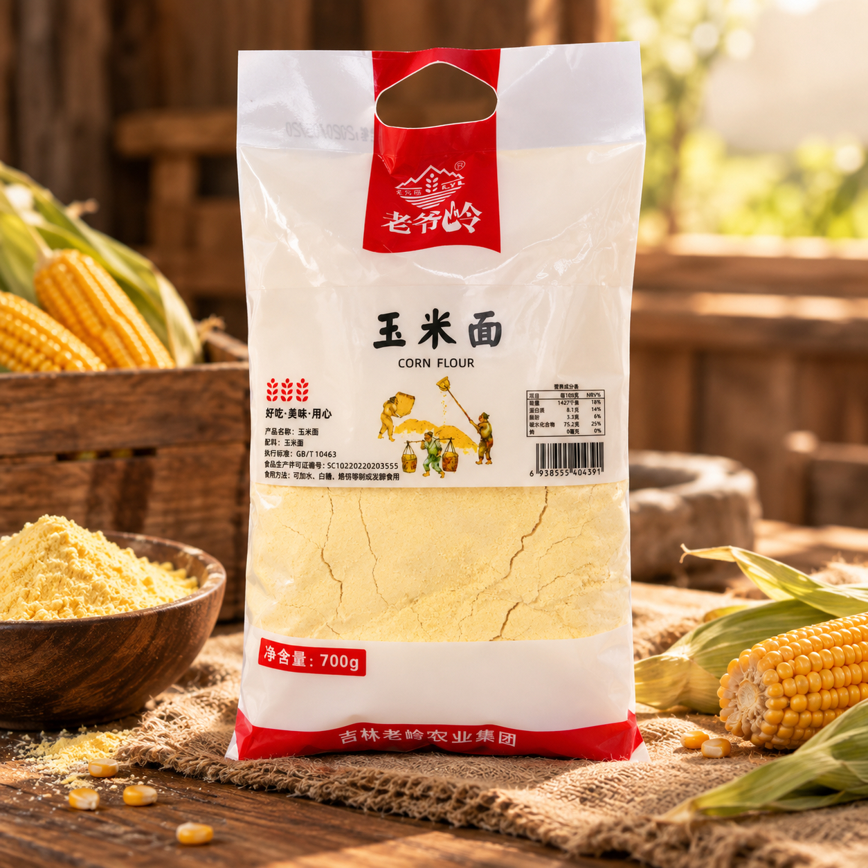 Cornmeal flour3