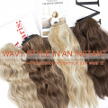 Alileader Natural Wavy Hair Extensions Hairpieces for Women 11 Clips in Hair Extensions Heat Resistant Fiber