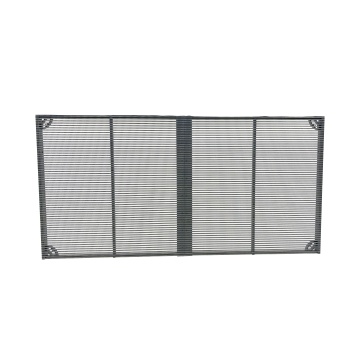 Светодиодный прозрачный экран для внутренней стеклянной стены