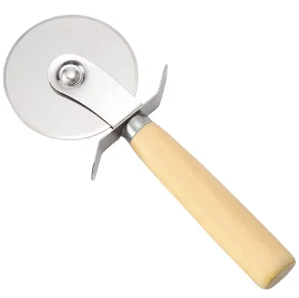 Premium Easy To Clean Stainless Steel Super Sharp Large Pizza Cutter Wheel