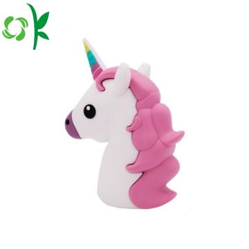 3D Unicorns Power Bank Cute Portable Battery Case