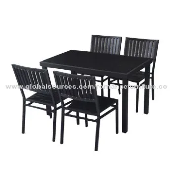 Wood dining table set, 2014 new design furniture