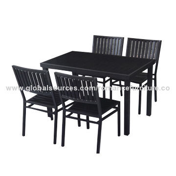 Wood dining table set, 2014 new design furniture