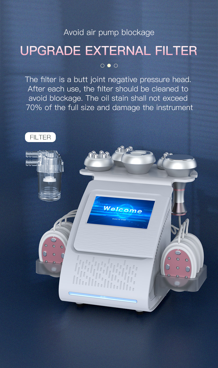 cavitation machine 6 in 1 body sculpting machine