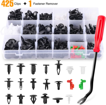 Wholesale 425pcs Nylon Car Body Retainer Clips Set with Removal Tool for Ford F-Series