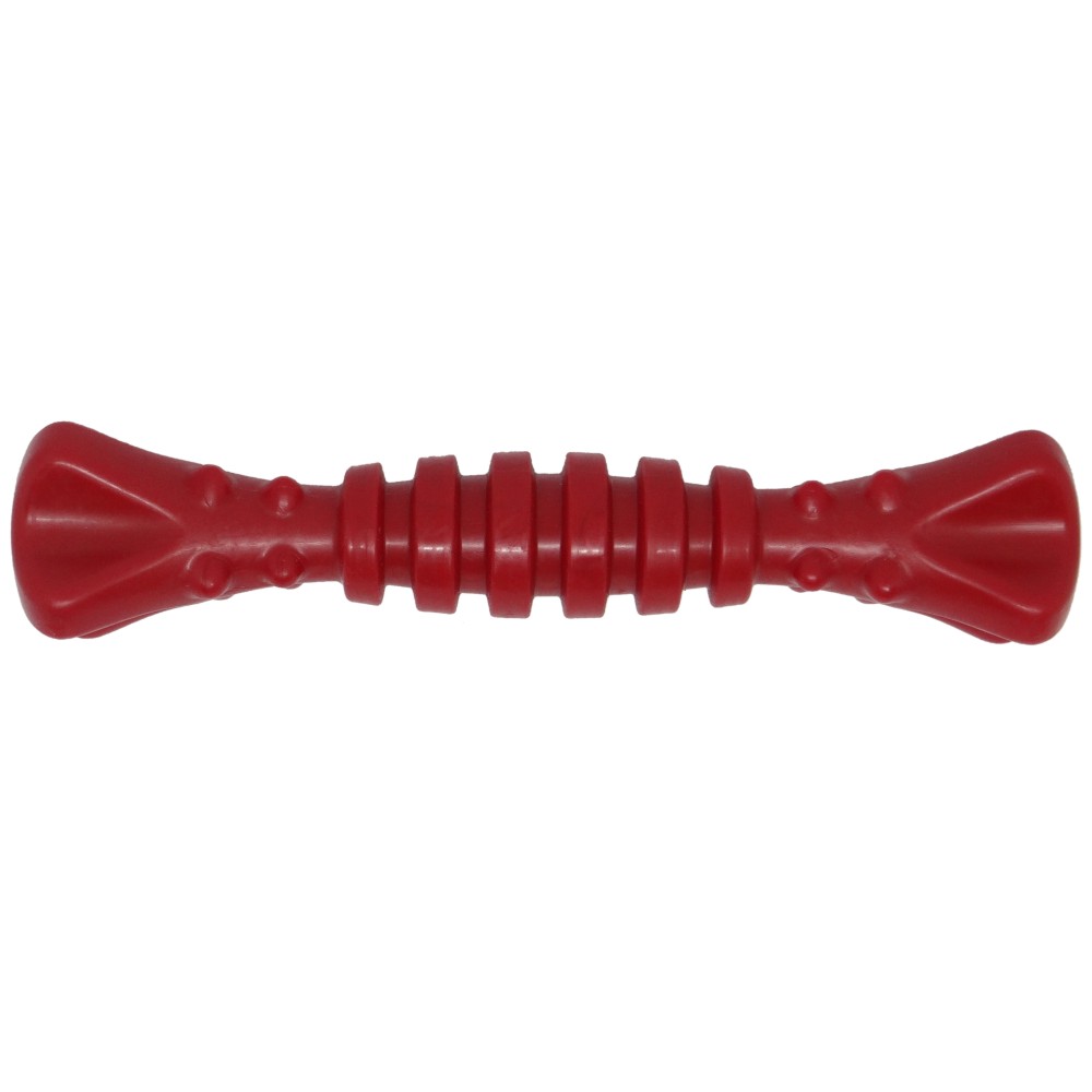 Percell 6 &quot;Nylon Dog Chew Spiral Bone Rasberry Geur