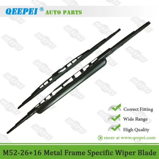 M52-26+16:Metal Frame Specific Windshield Wiper