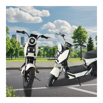 Long Range 500W Two-Seater Electric Moped - New Arrival Electric Motorcycle
