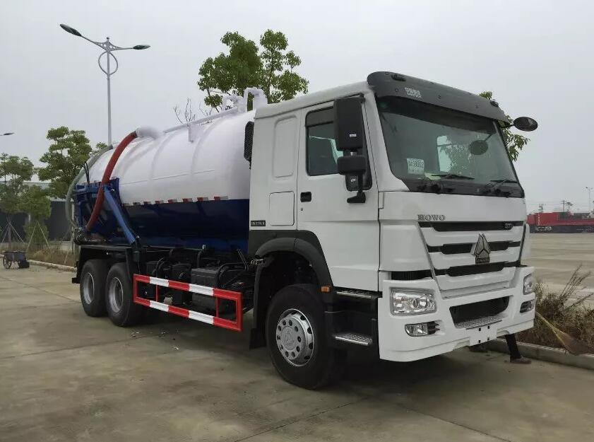 Sinotruk Howo 15m3 흡입 하수도 탱크 트럭, Bossgoo.com의 고품질 Sinotruk Howo 15m3 흡입 ...