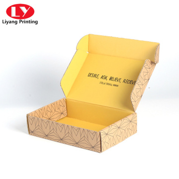 Logistics express box E-flute corrugated mailer box