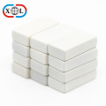 Benutzerdefinierte Neodym Ndfeb Block Magnet White Epoxy -Beschichtung