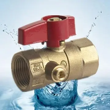 Regular Port Brass Gas Drain Valve, and Through The CSA, UL