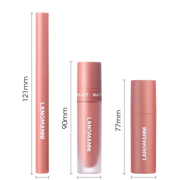 Lip Makeup Set: Smooth Liner, Long-Lasting Gloss, Waterproof Matte Lipstick