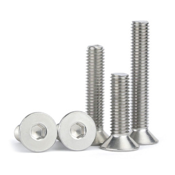 China Manufacturer's Stainless Steel Hexagon Socket Thin Flat Head Screws: DIN 7991