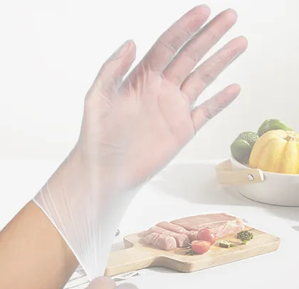 China Powder Free Vinyl Gloves for Labor Protection