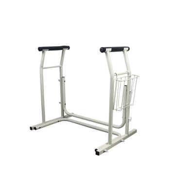 Adjustable Toilet Safety Handrail Stand Frame for Bedside Commode and Medical Use