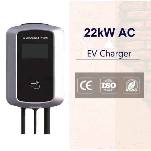 22kW Charger de carro eletrico montado na parede AC