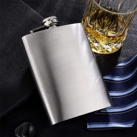 Wine Whisky Pot Bottle Hip Flasks Drinker Alcohol Bottle Portable Drinkware Stainless Steel Wine Flagon