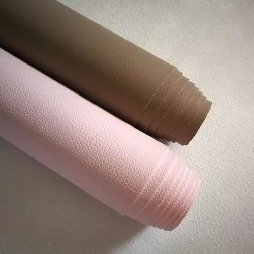 Embossed Lichee Pu Faux Leather Fabric for Sewing