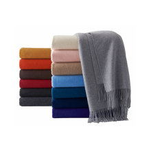 Fringed Cashmere Throw