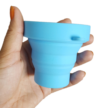 Silicone Foldable Sterilizing Cup for Menstrual Moon Cup