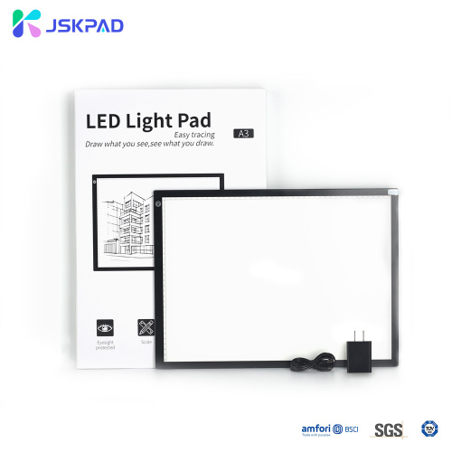 JSKPAD A3 LED Light Pad Acrylique pour les étudiants