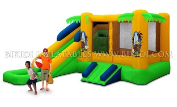 Home Use Bouncer, Inflatable Wet Slide H1004