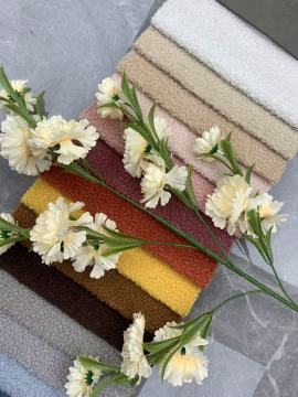 Koltuk için Yumuşak Peluş Teddy Kumaş Buklet Kumaş