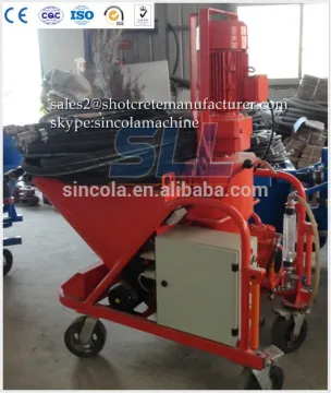 Sincola cement plaster machine with air compressor