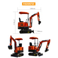 Shandong hizo una mini excavadora en venta