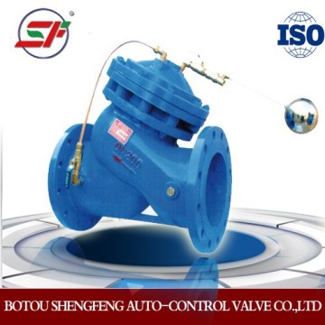 Water remote control float valve