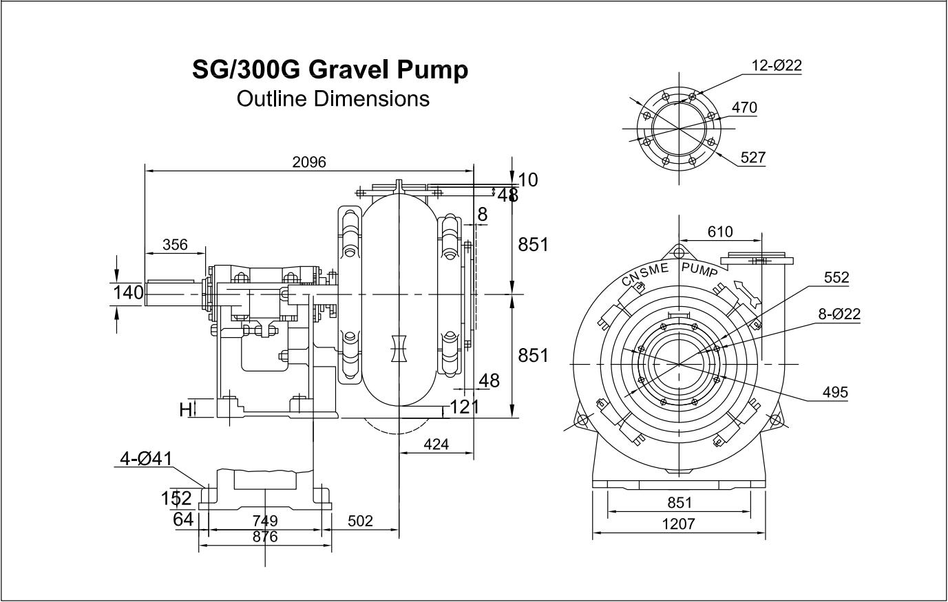 Warman gravel pump