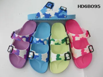 Camouflage shoes women beach slide sandal flip flops