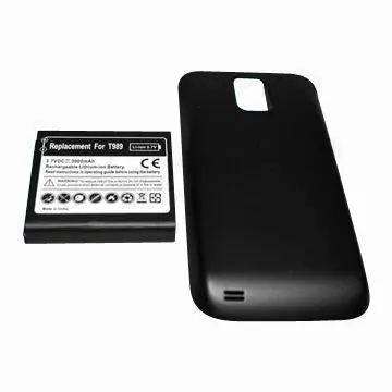 Mobile Phone Battery, Suitable for Samsung T989, with 4,000mAh High Capacity