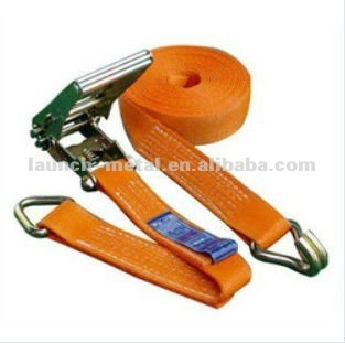 ratchet tie down with double J hook manufacture