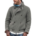 Chât de châle pour hommes pull cardigan