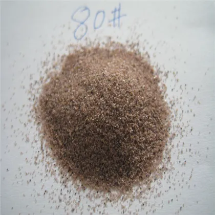 Red or pink garnet sand for sandblasting