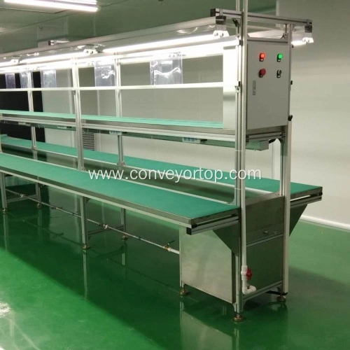 Fully Automated Small Motorized Belt Conveyor Assembly Line China ...