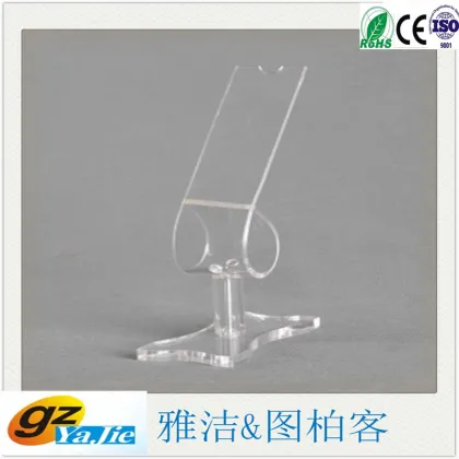 acrylic woman high-heeled shoe display rack