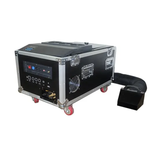 Wireless Controller DMX512 Fogger Machine 2000W Low Fog Sprayer Stage Equipment